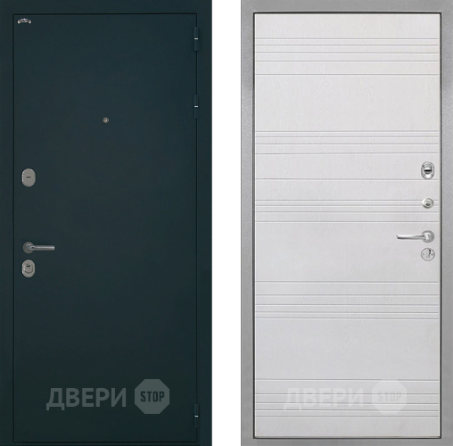 Входная металлическая Дверь Интекрон (INTECRON) Греция ФЛ-316 Белый ясень в Голицыно