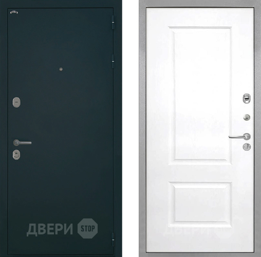 Входная металлическая Дверь Интекрон (INTECRON) Греция Альба Роял Вуд белый в Голицыно