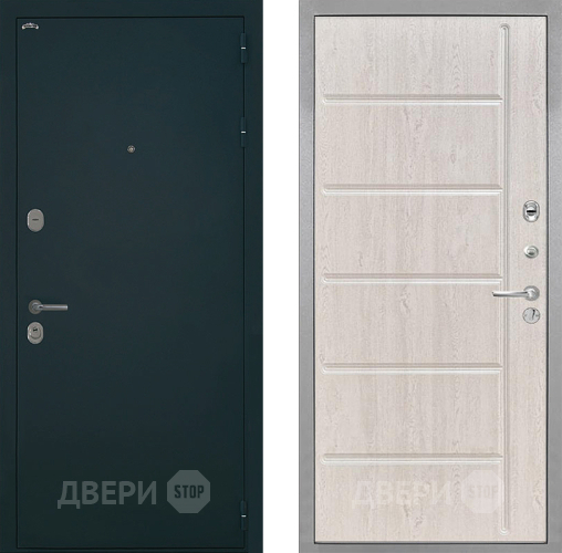 Входная металлическая Дверь Интекрон (INTECRON) Греция ФЛ-102 Сосна белая в Голицыно