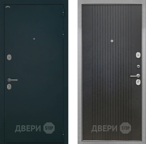 Входная металлическая Дверь Интекрон (INTECRON) Греция ФЛ-295 Лофт черный в Голицыно