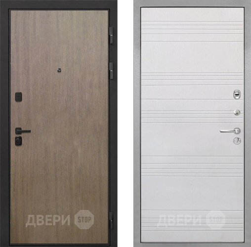 Дверь Интекрон (INTECRON) Профит Black Венге Коричневый ФЛ-316 Белый ясень в Голицыно