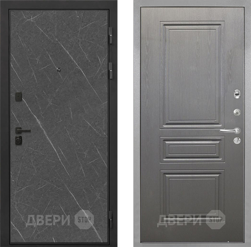 Дверь Интекрон (INTECRON) Профит Black Гранит Лава Оникс ФЛ-243 Графит вуд дуб в Голицыно