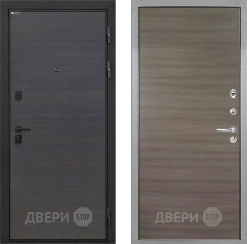 Дверь Интекрон (INTECRON) Профит Black Эковенге Гладкая Дуб тоскано поперечный в Голицыно