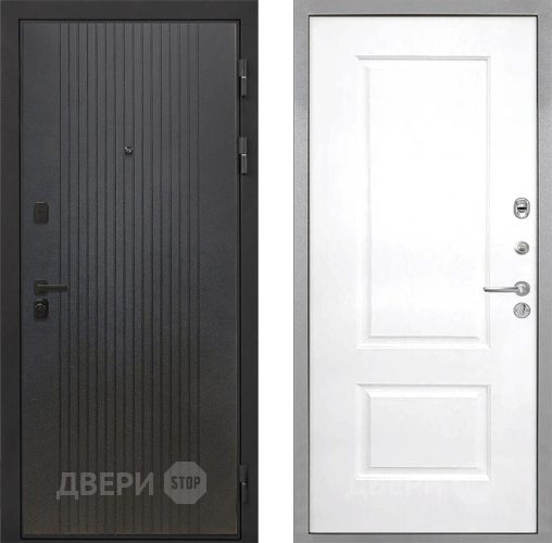 Входная металлическая Дверь Интекрон (INTECRON) Профит Black ФЛ-295 Альба Роял Вуд белый в Голицыно