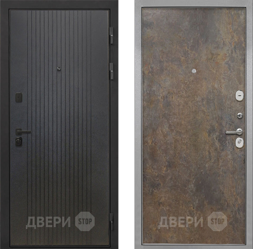 Дверь Интекрон (INTECRON) Профит Black ФЛ-295 Гладкая Гранж в Голицыно