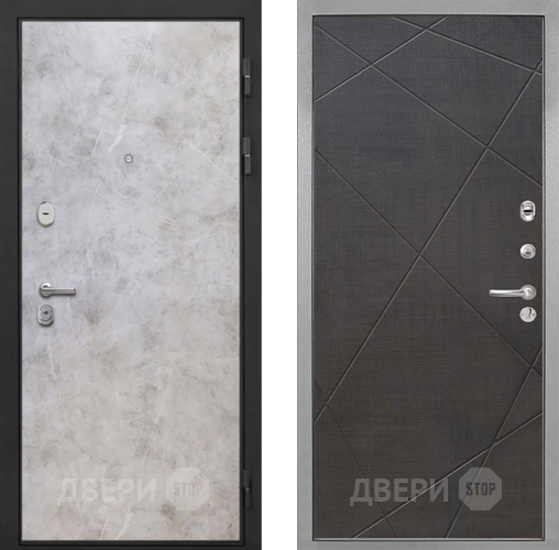 Входная металлическая Дверь Интекрон (INTECRON) Гектор Мрамор Светлый Лучи-М Венге распил кофе в Голицыно