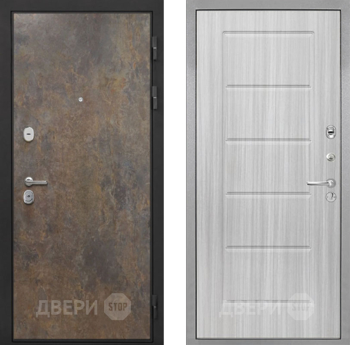 Входная металлическая Дверь Интекрон (INTECRON) Гектор Гранж ФЛ-39 Сандал белый в Голицыно