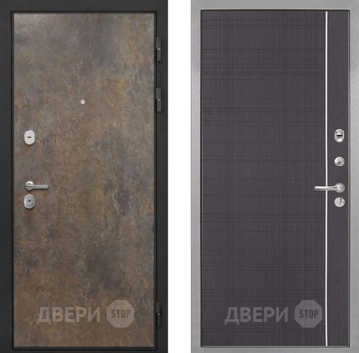 Входная металлическая Дверь Интекрон (INTECRON) Гектор Гранж В-07 с молдингом Венге в Голицыно