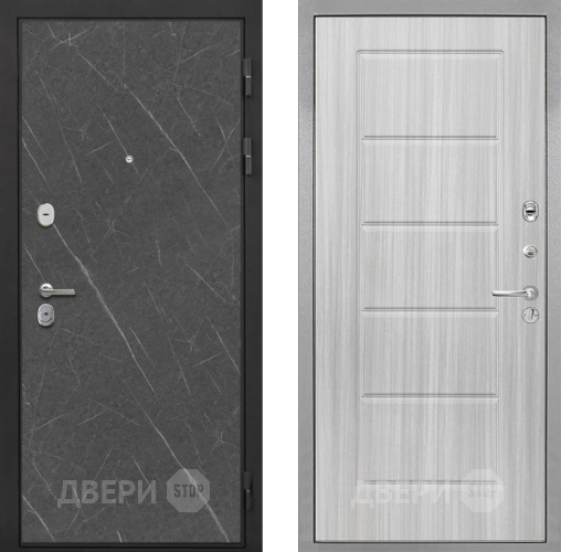Входная металлическая Дверь Интекрон (INTECRON) Гектор Гранит Лава Оникс ФЛ-39 Сандал белый в Голицыно