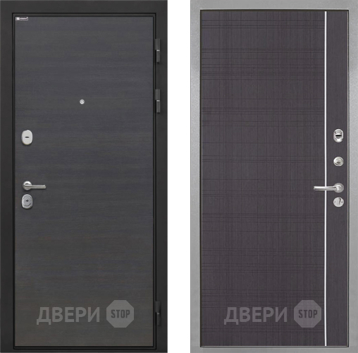Входная металлическая Дверь Интекрон (INTECRON) Гектор Эковенге В-07 с молдингом Венге в Голицыно