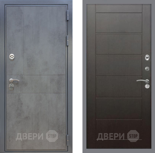 Входная металлическая Дверь Рекс (REX) ФЛ-290 Сити Венге в Голицыно