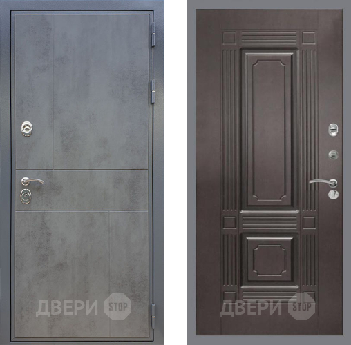 Входная металлическая Дверь Рекс (REX) ФЛ-290 FL-2 Венге в Голицыно