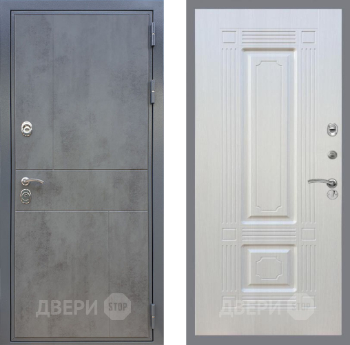 Входная металлическая Дверь Рекс (REX) ФЛ-290 FL-2 Лиственница беж в Голицыно
