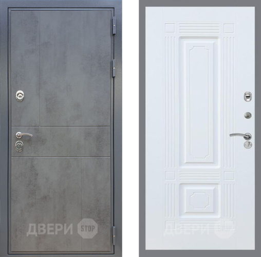 Дверь Рекс (REX) ФЛ-290 FL-2 Силк Сноу в Голицыно