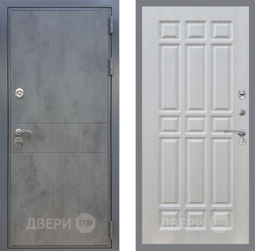 Входная металлическая Дверь Рекс (REX) ФЛ-290 FL-33 Лиственница беж в Голицыно