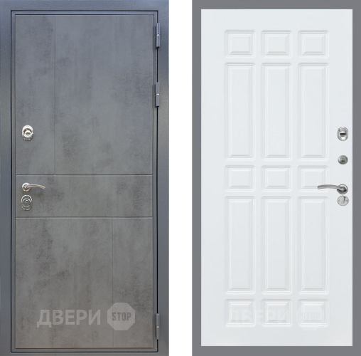 Входная металлическая Дверь Рекс (REX) ФЛ-290 FL-33 Силк Сноу в Голицыно