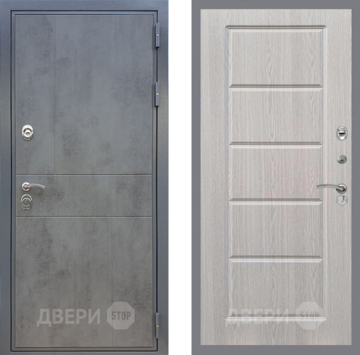 Входная металлическая Дверь Рекс (REX) ФЛ-290 FL-39 Беленый дуб в Голицыно