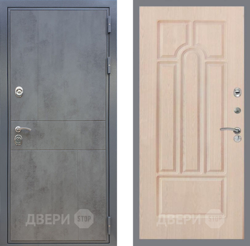Входная металлическая Дверь Рекс (REX) ФЛ-290 FL-58 Беленый дуб в Голицыно