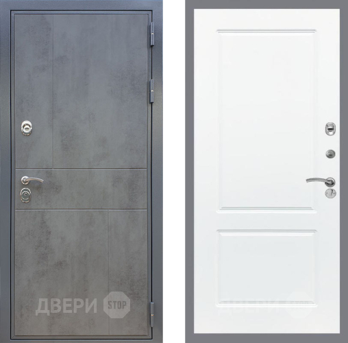 Входная металлическая Дверь Рекс (REX) ФЛ-290 FL-117 Силк Сноу в Голицыно