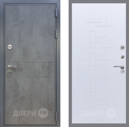 Дверь Рекс (REX) ФЛ-290 FL-289 Белый ясень в Голицыно