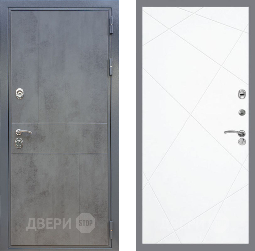 Входная металлическая Дверь Рекс (REX) ФЛ-290 FL-291 Силк Сноу в Голицыно