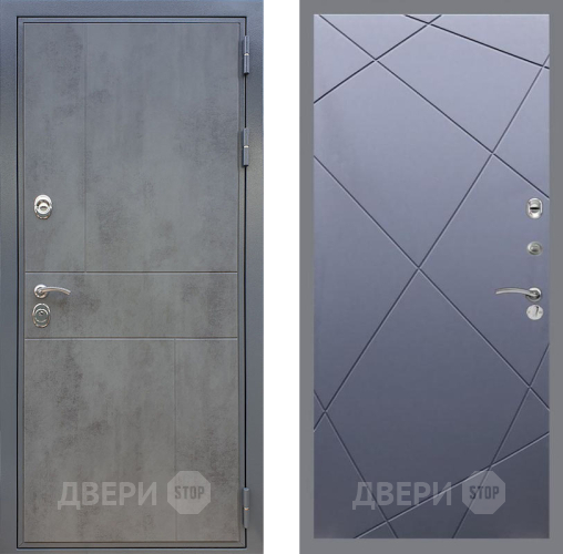 Входная металлическая Дверь Рекс (REX) ФЛ-290 FL-291 Силк титан в Голицыно