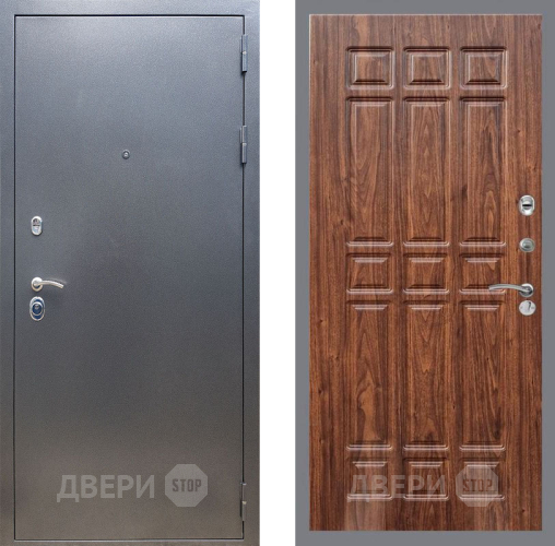 Входная металлическая Дверь Рекс (REX) 11 FL-33 орех тисненый в Голицыно