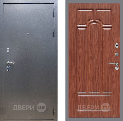 Входная металлическая Дверь Рекс (REX) 11 FL-58 орех тисненый в Голицыно