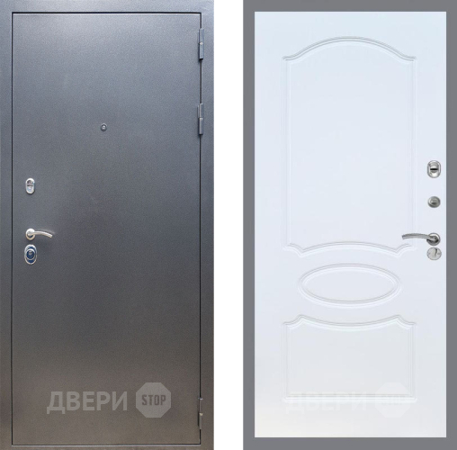 Входная металлическая Дверь Рекс (REX) 11 FL-128 Белый ясень в Голицыно