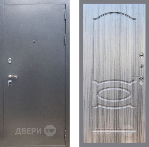 Входная металлическая Дверь Рекс (REX) 11 FL-128 Сандал грей в Голицыно