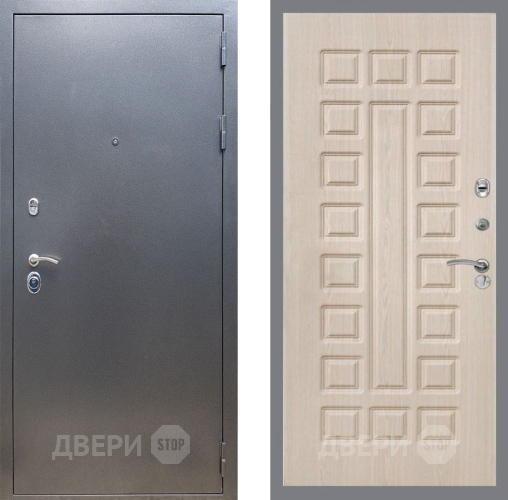Входная металлическая Дверь Рекс (REX) 11 FL-183 Беленый дуб в Голицыно