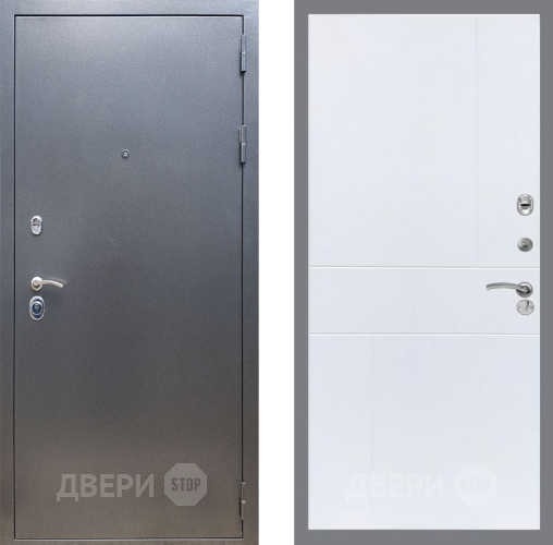 Входная металлическая Дверь Рекс (REX) 11 FL-290 Силк Сноу в Голицыно