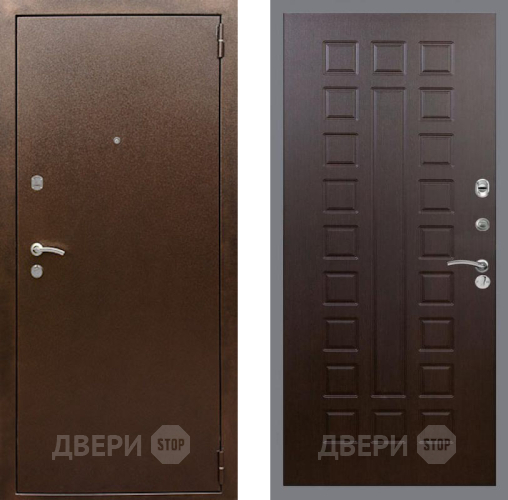 Входная металлическая Дверь Рекс (REX) 1А Медный Антик FL-183 Венге в Голицыно