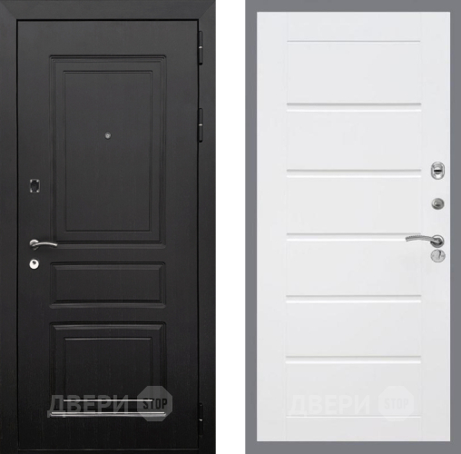 Входная металлическая Дверь Рекс (REX) 6 Венге Сити Белый ясень в Голицыно