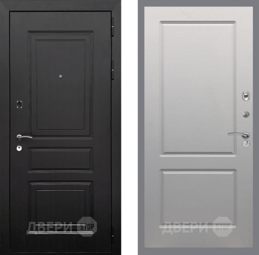 Входная металлическая Дверь Рекс (REX) 6 Венге FL-117 Грей софт в Голицыно