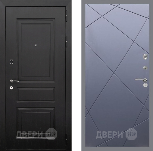 Входная металлическая Дверь Рекс (REX) 6 Венге FL-291 Силк титан в Голицыно