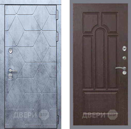 Входная металлическая Дверь Рекс (REX) 28 FL-58 Венге в Голицыно