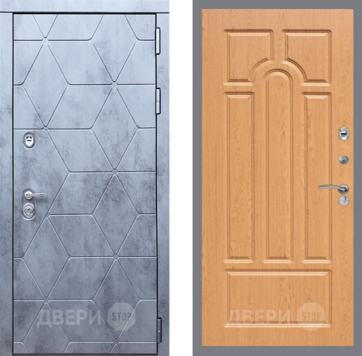 Входная металлическая Дверь Рекс (REX) 28 FL-58 Дуб в Голицыно