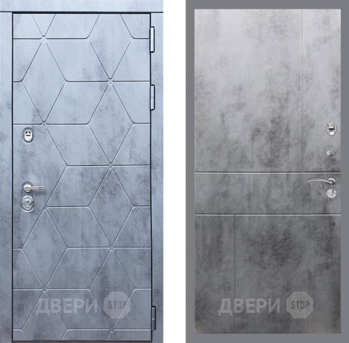 Входная металлическая Дверь Рекс (REX) 28 FL-290 Бетон темный в Голицыно