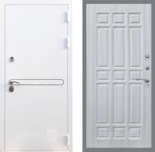 Входная металлическая Дверь Рекс (REX) 27 FL-33 Сандал белый в Голицыно