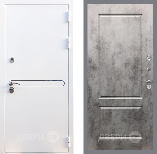 Входная металлическая Дверь Рекс (REX) 27 FL-117 Бетон темный в Голицыно