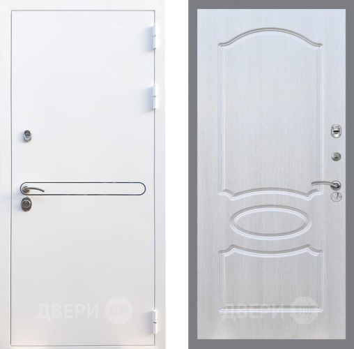 Входная металлическая Дверь Рекс (REX) 27 FL-128 Лиственница беж в Голицыно