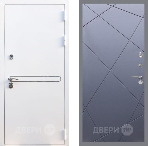 Входная металлическая Дверь Рекс (REX) 27 FL-291 Силк титан в Голицыно