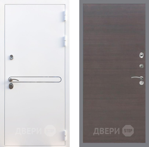 Входная металлическая Дверь Рекс (REX) 27 GL венге поперечный в Голицыно