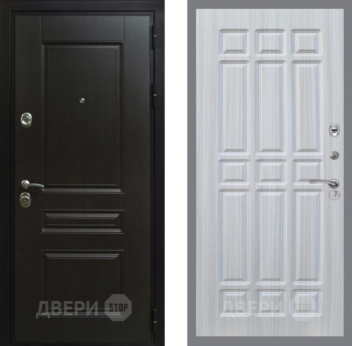 Входная металлическая Дверь Рекс (REX) Премиум-Н FL-33 Сандал белый в Голицыно