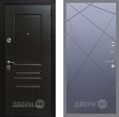 Входная металлическая Дверь Рекс (REX) Премиум-Н FL-291 Силк титан в Голицыно