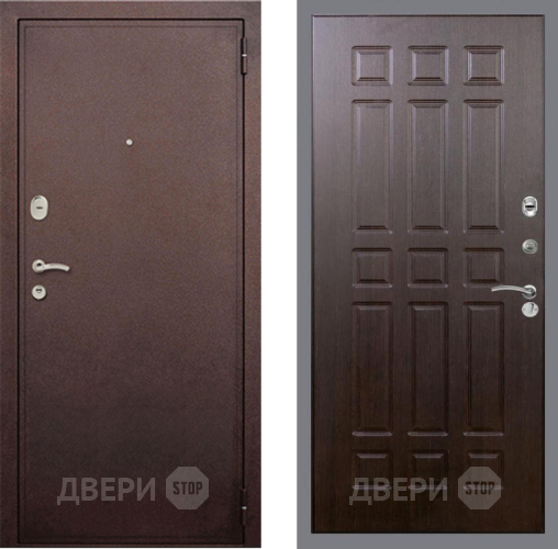 Входная металлическая Дверь Рекс (REX) 2 Медный Антик FL-33 Венге в Голицыно