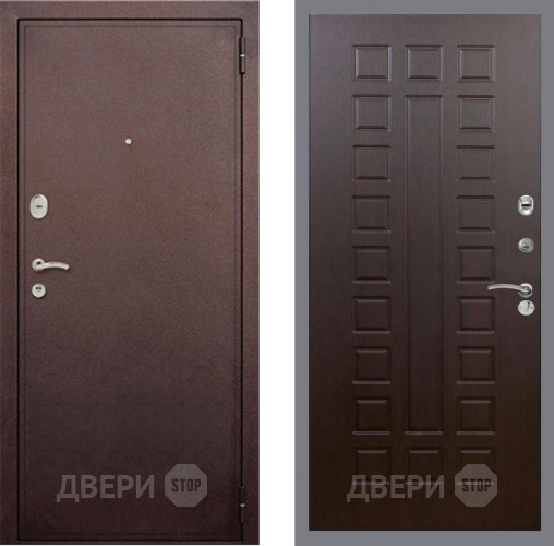 Входная металлическая Дверь Рекс (REX) 2 Медный Антик FL-183 Венге в Голицыно