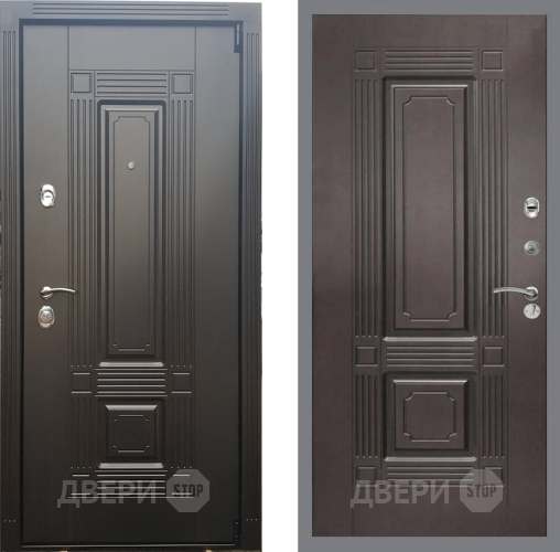 Входная металлическая Дверь Рекс (REX) 9 FL-2 Венге в Голицыно