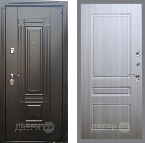 Входная металлическая Дверь Рекс (REX) 9 FL-243 Сандал белый в Голицыно